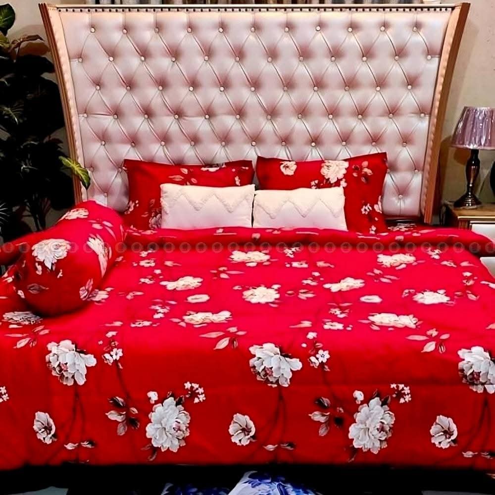 5 pieces cxcclusive combo set comforter pillow cover bedsheet