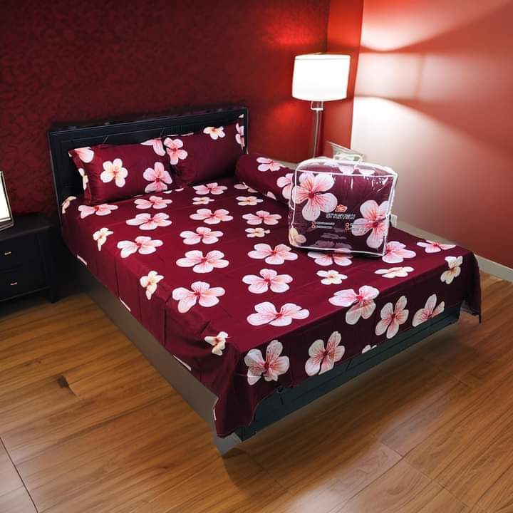 5 pieces cxcclusive combo set comforter pillow cover bedsheet
