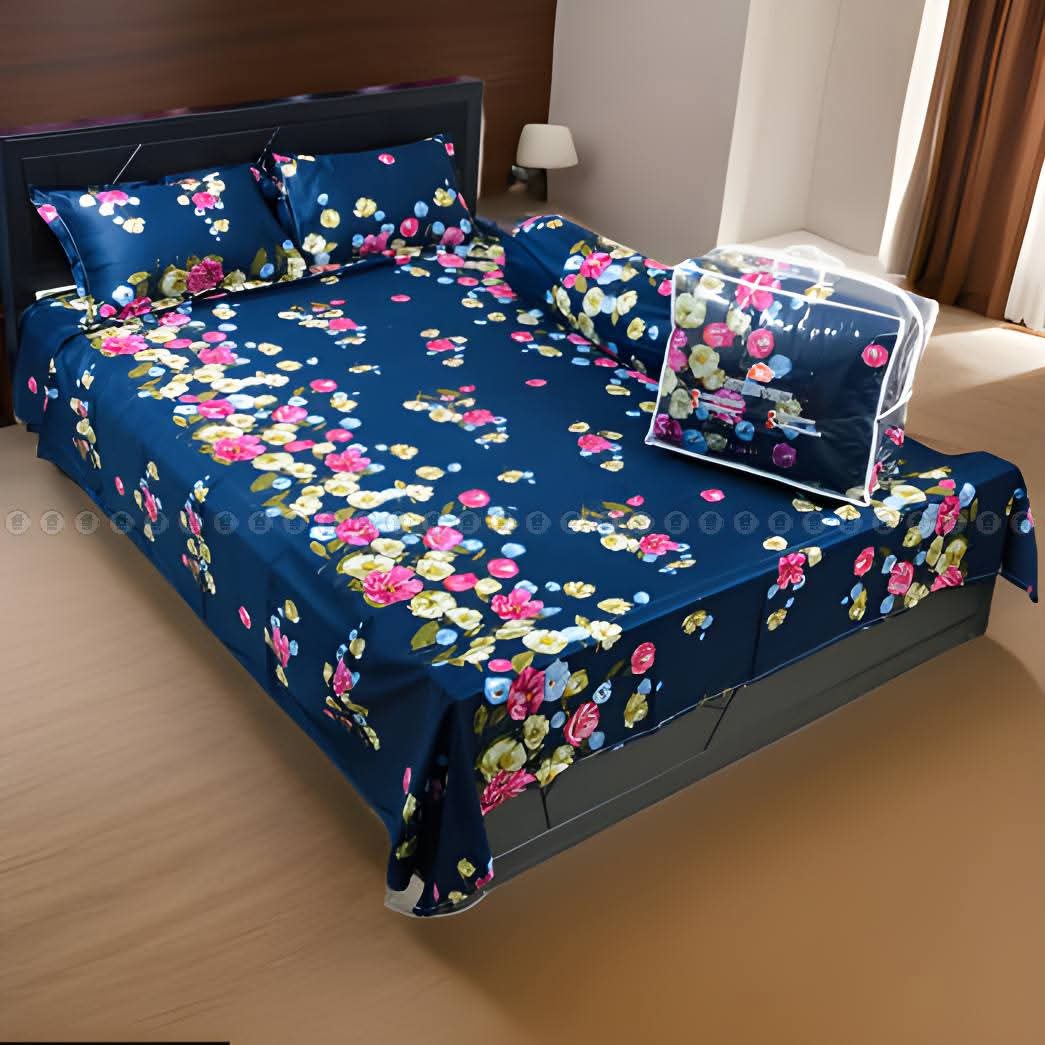 5 pieces cxcclusive combo set comforter pillow cover bedsheet